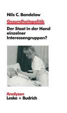 Gesundheitspolitik: Der Staat in der Hand einzelner Interessengruppen? Probleme, Erklärungen, Reformen