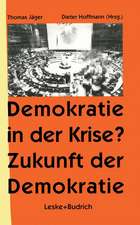 Demokratie in der Krise ? Zukunft der Demokratie