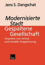 Modernisierte Stadt — gespaltene Gesellschaft: Ursachen von Armut und sozialer Ausgrenzung