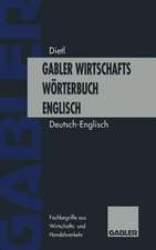 Wirtschaftswörterbuch / Commercial Dictionary: Wörterbuch für den Wirtschafts- und Handelsverkehr — einschließlich der Terminologie der Europäischen Union — Teil I: Deutsch — Englisch / Dictionary of Commercial and Business Terms — including the terminology of the European Union — Part I: German — English