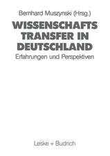 Wissenschaftstransfer in Deutschland