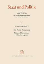 Die Pariser Kommune: Macht und Karriere einer politischen Legende, Die Auswirkungen auf das politische Denken in Deutschland