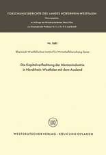 Die Kapitalverflechtung der Montanindustrie in Nordrhein-Westfalen mit dem Ausland