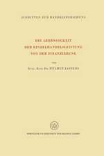 Die Abhängigkeit der Einzelhandelsleistung von der Finanzierung