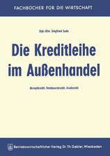 Die Kreditleihe im Außenhandel: Akzeptkredit, Rembourskredit, Avalkredit