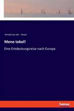 Mene tekel!