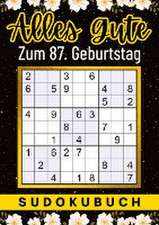 87 Geburtstag Geschenk | Alles Gute zum 87. Geburtstag - Sudoku