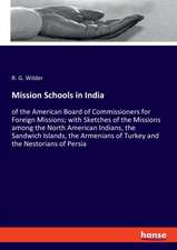 Mission Schools in India