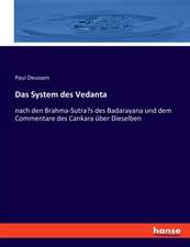 Das System des Vedanta