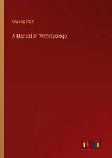 A Manual of Anthropology