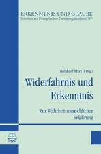 Widerfahrnis und Erkenntnis