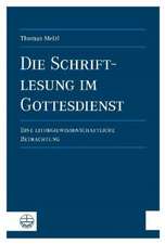 Die Schriftlesung Im Gottesdienst