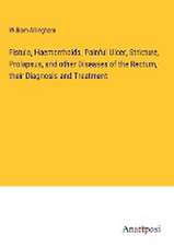 Fistula, Haemorrhoids, Painful Ulcer, Stricture, Prolapsus, and other Diseases of the Rectum, their Diagnosis and Treatment