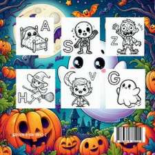 Das Halloween-ABC Malbuch