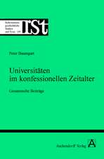 Universitäten im konfessionellen Zeitalter