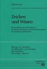 Zeichen und Wissen