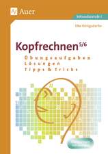 Kopfrechnen 5/6