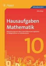 Hausaufgaben Mathematik Klasse 10