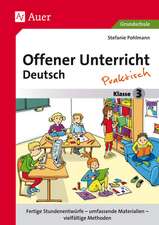 Offener Unterricht Deutsch - praktisch Klasse 3