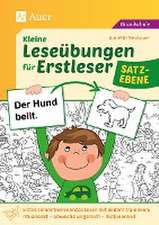 Kleine Leseübungen für Erstleser - Satzebene