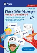 Kleine Schreibübungen im Englischunterricht 3/4