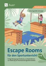 Escape Rooms für den Sportunterricht 1-4