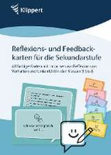 Reflexions- und Feedbackkarten Sekundarstufe