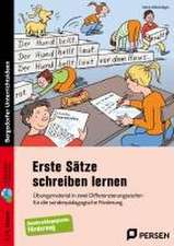 Erste Sätze schreiben lernen - 3./4. Klasse