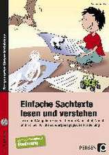 Einfache Sachtexte lesen und verstehen