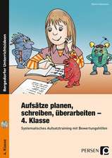 Aufsätze planen, schreiben, überarbeiten - Kl. 4