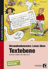 Sinnentnehmendes Lesen üben: Textebene