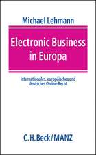 Electronic Business in Europa