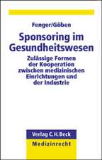 Sponsoring im Gesundheitswesen