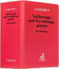 Verfassungs- und Verwaltungsgesetze 1 der Bundesrepublik Deutschland (ohne Fortsetzungsnotierung). Inkl. 142. Ergänzungslieferung