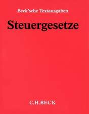 Steuergesetze (ohne Fortsetzungsnotierung). Inkl. 223. Ergänzungslieferung