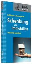 Schenkung von Immobilien