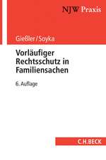 Vorläufiger Rechtsschutz in Familiensachen