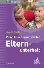 Wabbel, J: Elternunterhalt