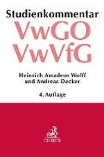 Verwaltungsgerichtsordnung (VwGO) Verwaltungsverfahrensgesetz (VwVfG)