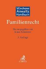 Münchener Anwaltshandbuch Familienrecht