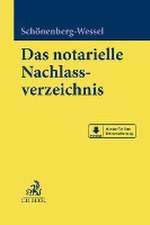 Das notarielle Nachlassverzeichnis