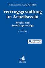 Vertragsgestaltung im Arbeitsrecht