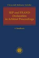 SEP and FRAND Declaration in Arbitral Proceedings