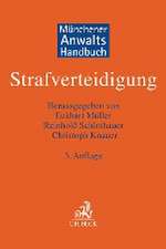 Münchener Anwaltshandbuch Strafverteidigung