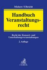 Handbuch Veranstaltungsrecht