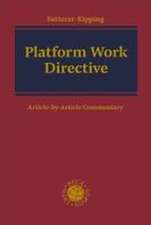 Platform Work Directive