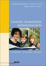 Lernziel: Grundschule weiterentwickeln