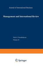 Management and International Review