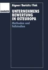 Unternehmensbewertung in Osteuropa: Methoden und Fallstudien