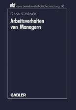 Arbeitsverhalten von Managern: Bestandsaufnahme, Kritik und Weiterentwicklung der Aktivitätsforschung